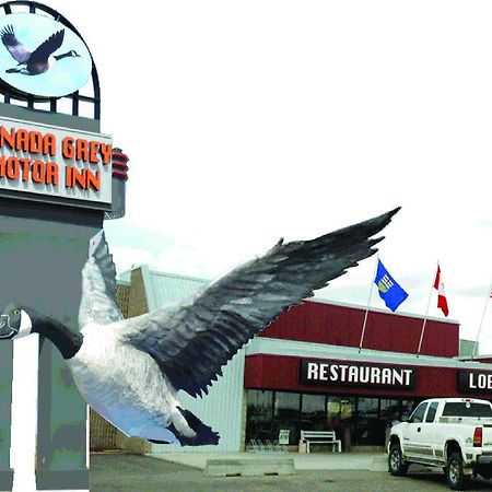 Travelodge Hanna Canada Grey Exteriör bild